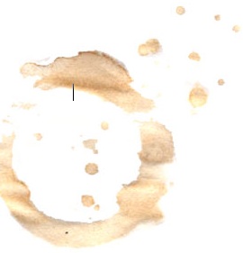 coffee stain
