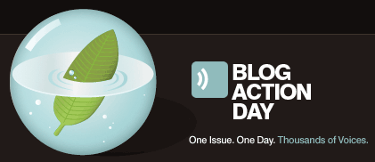 blog action day logo