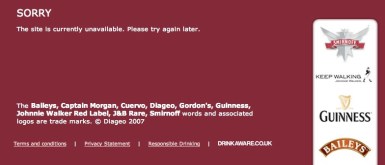 site down
