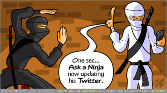 twittering ninja