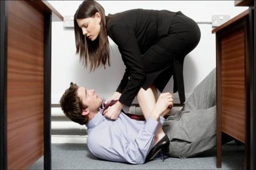 office fighting